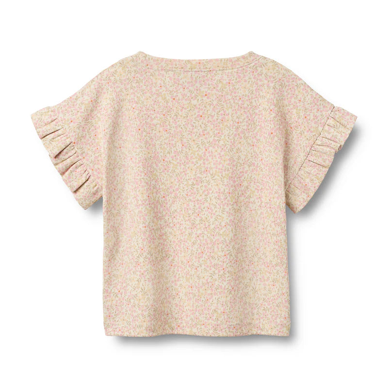 Wheat Kids T-Shirt Ally || Coral Flowers