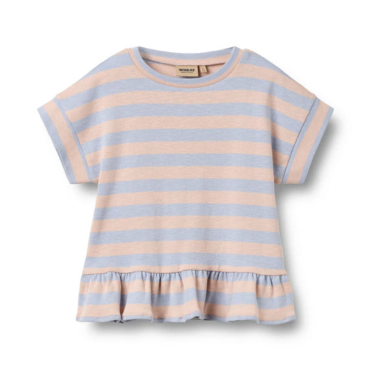 Wheat Kids T-Shirt Marie || Powder Stripe