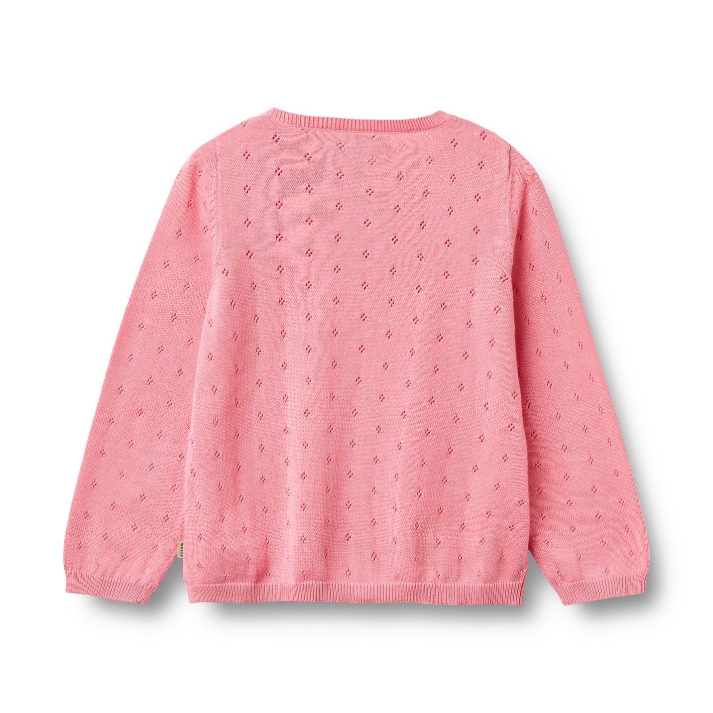 Wheat Kids Maia Knit Cardigan || Bubblegum