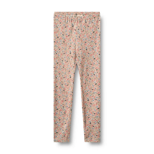 Wheat Kids Leggings Jules || Grey Cloud Flowers
