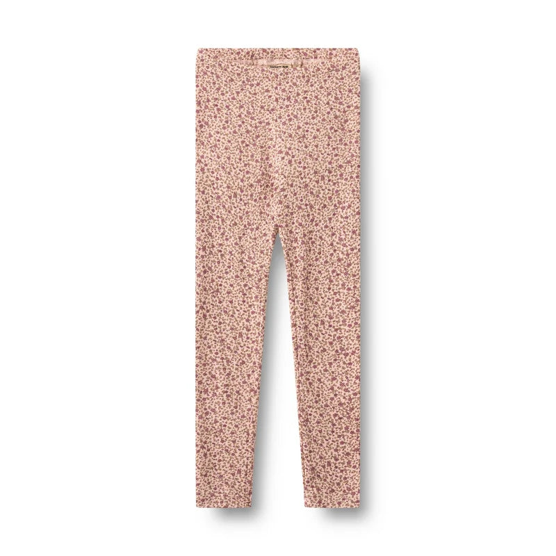 Wheat Kids Leggings Jules || Dime Rose Small Flowers