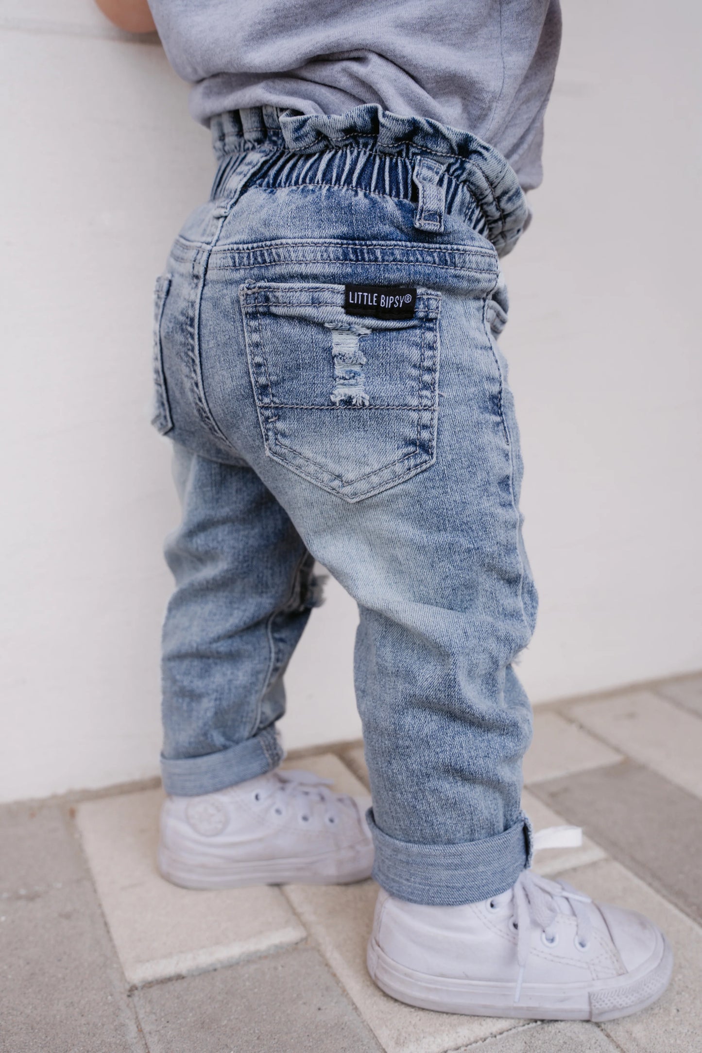 Little Bipsy Paperbag Waist Denim