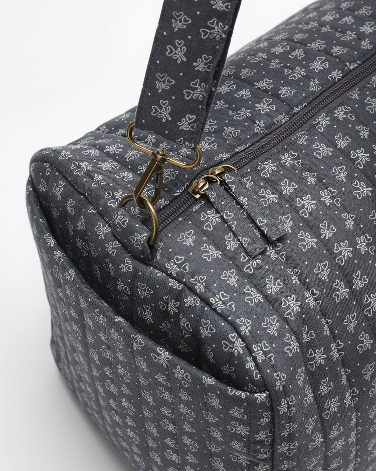 Rylee + Cru Weekender Bag || Heart Ditsy