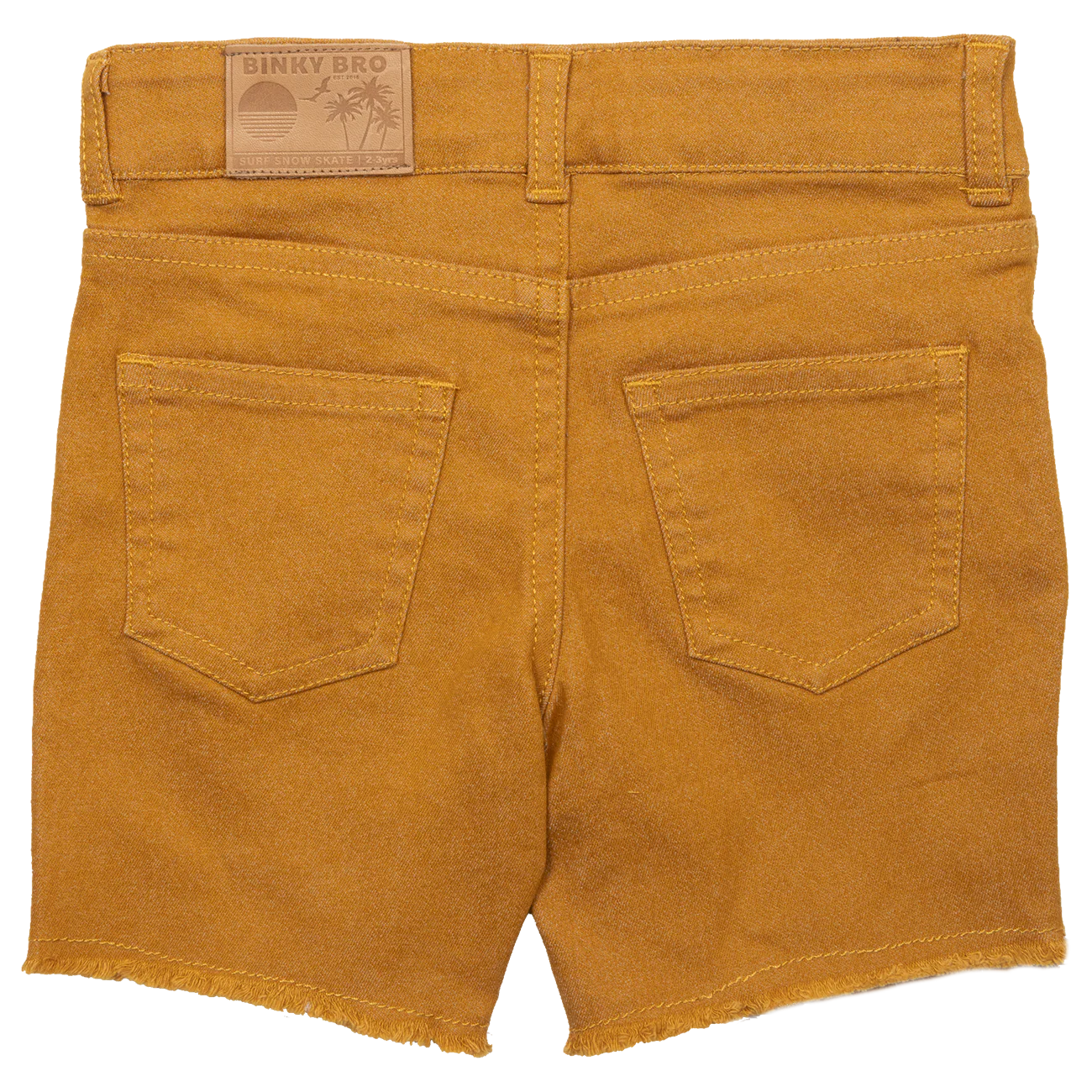 Binky Bro Waco Shorts || Apricot