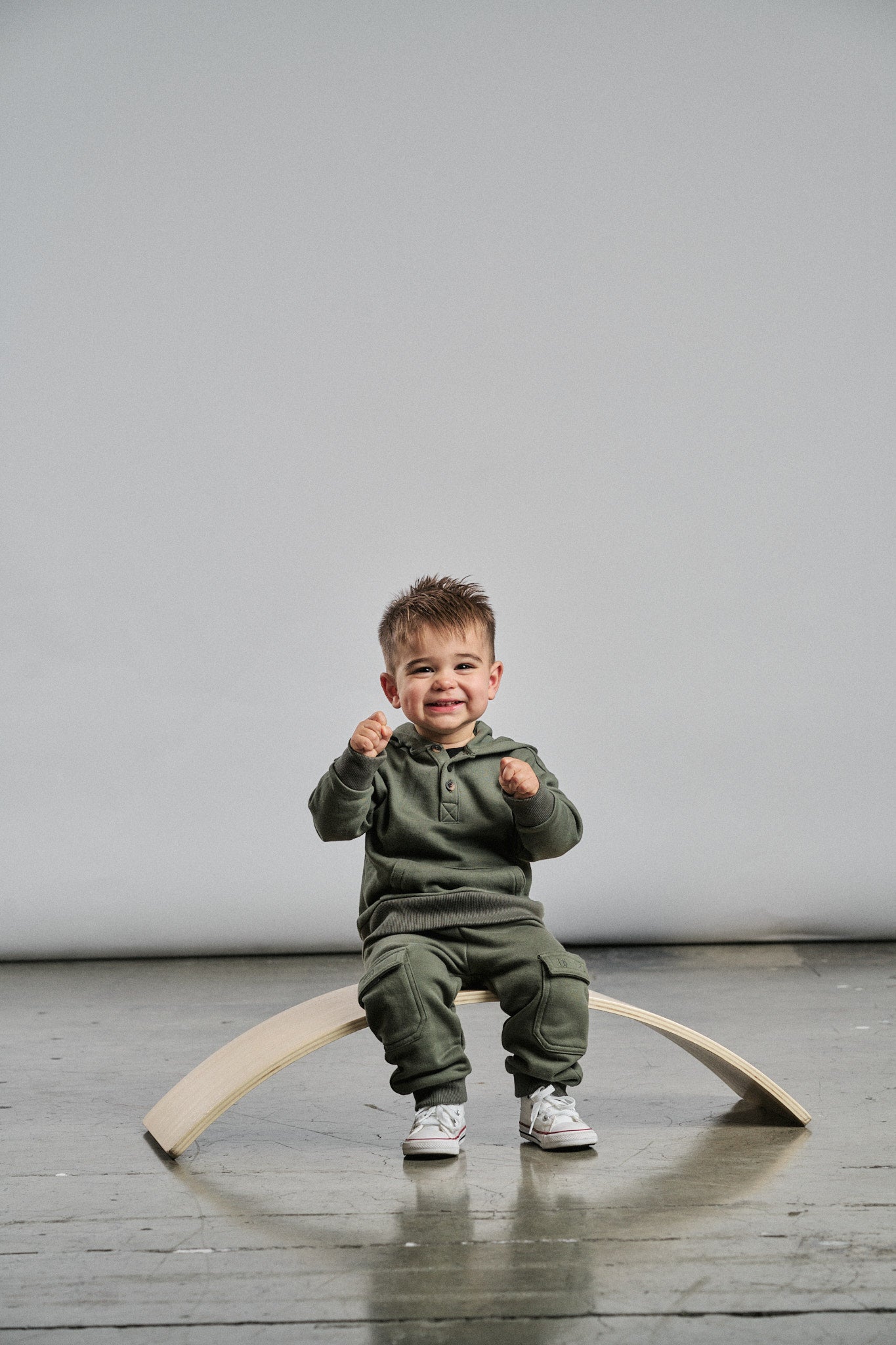 Little Bipsy Cargo Jogger || Pine