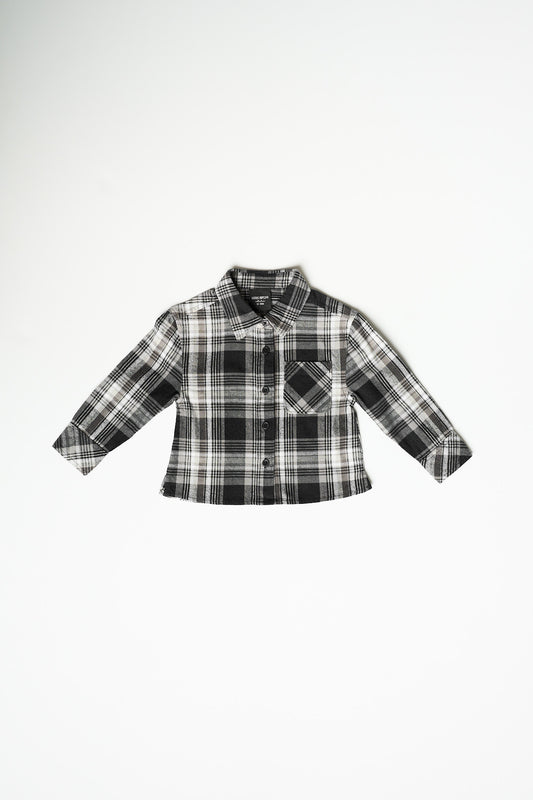 Little Bipsy Flannel Button Up