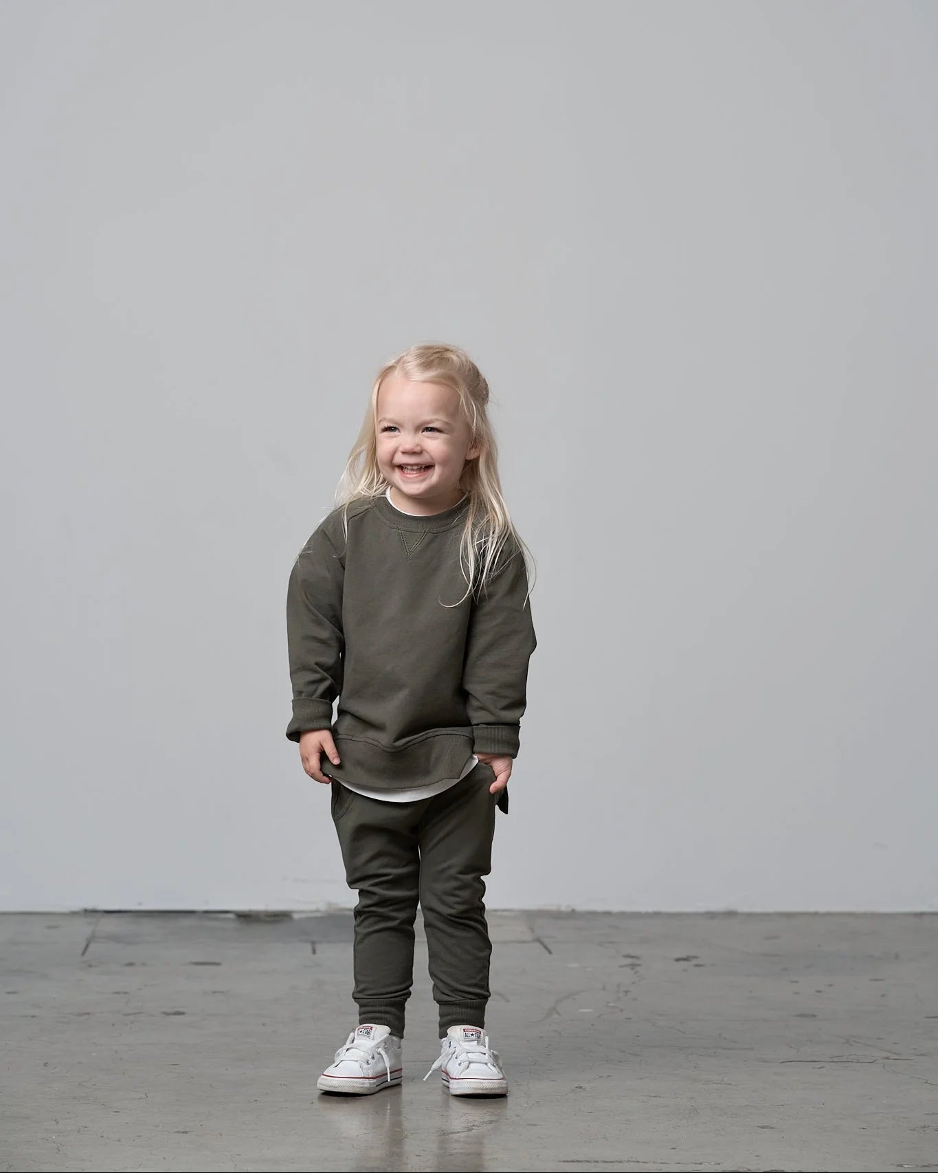 Little Bipsy Pullover || Hunter