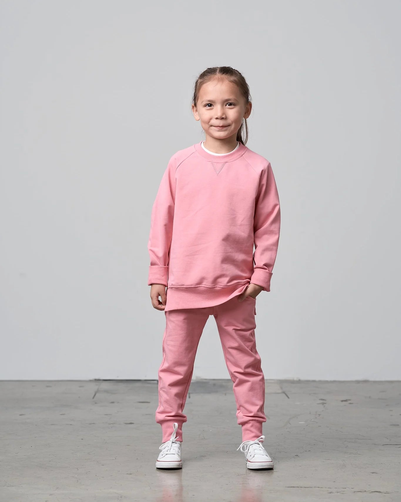 Little Bipsy Pullover || Rose