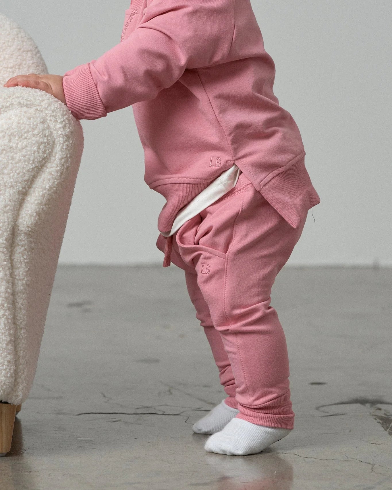 Little Bipsy Pullover || Rose