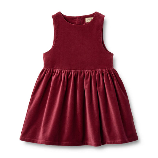 Wheat Kids Thelma Dress || Ruby Red