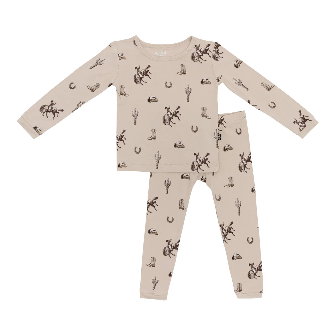 Kyte Baby Long Sleeve Pajamas || Classic Cowboy