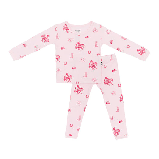 Kyte Baby Long Sleeve Pajamas || Disco Cowgirl