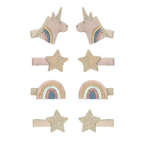 Mimi & Lula Celeste Unicorn Mini Clips