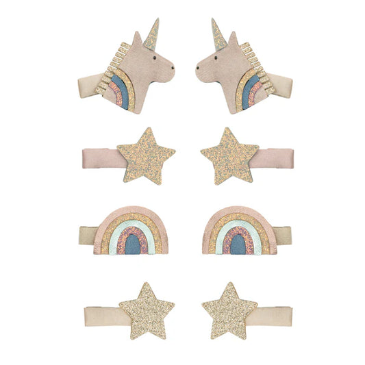 Mimi & Lula Celeste Unicorn Mini Clips