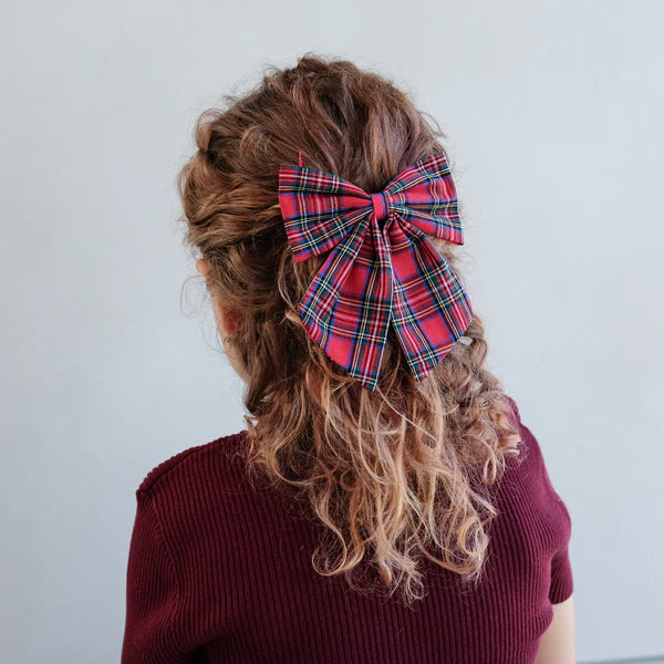 Mimi & Lula Tartan Agnes Bow Clips