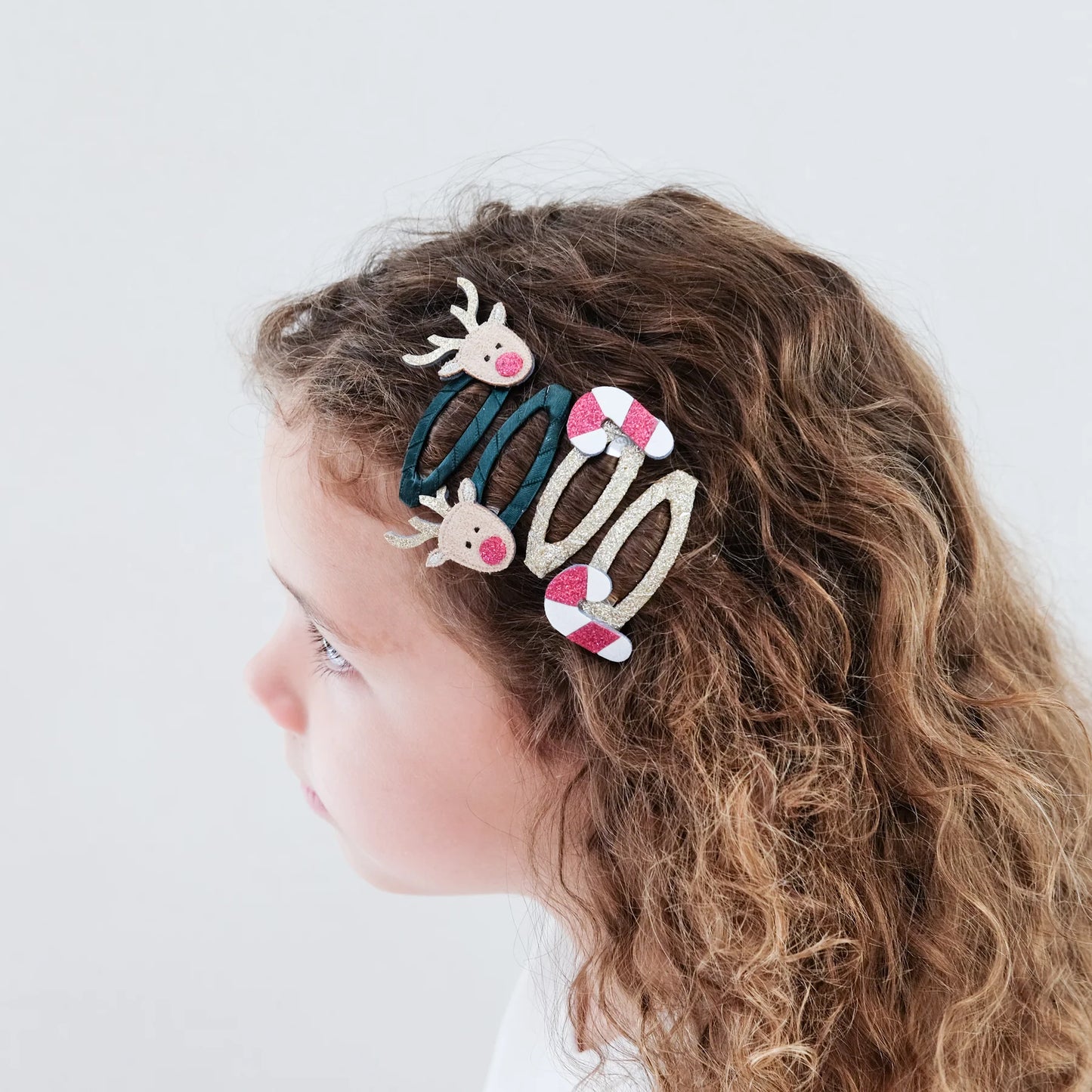 Mimi & Lula Rudolph and Candy Cane Clips