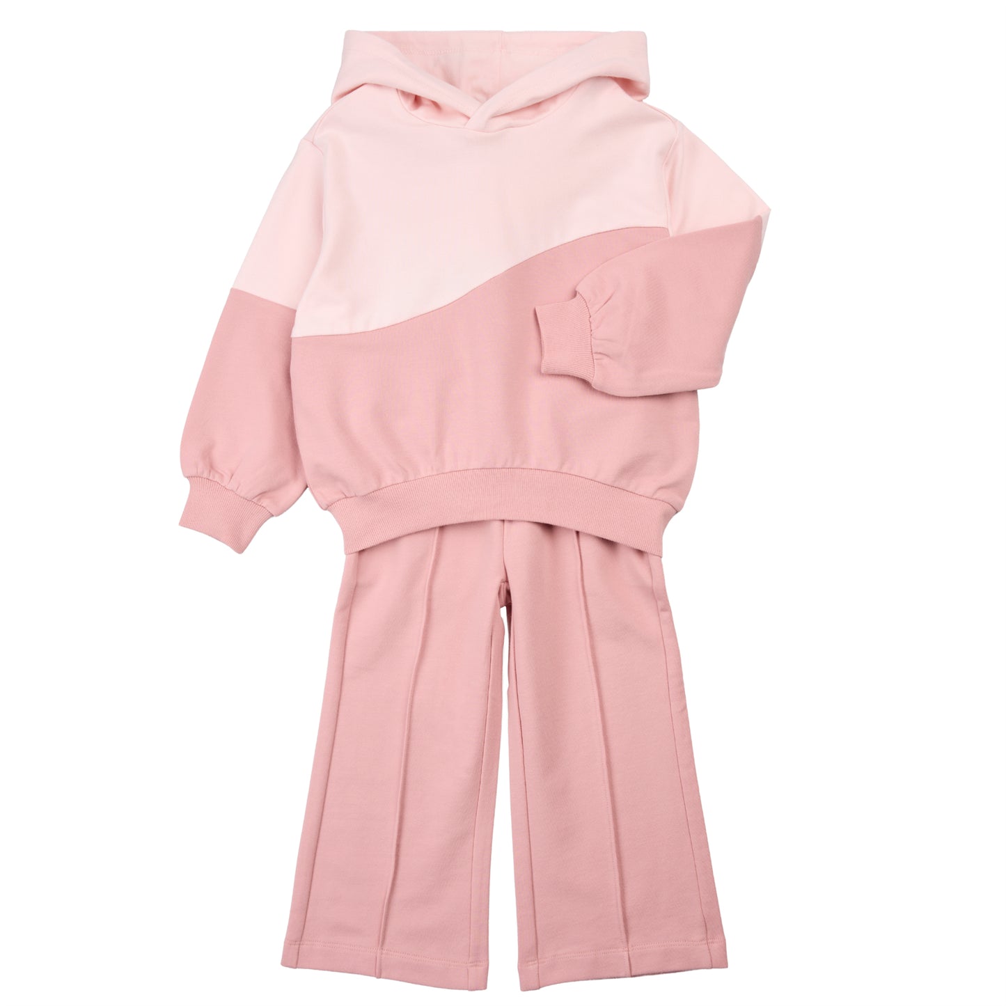 Miles the Label 2 Piece Hooded Set || Pink