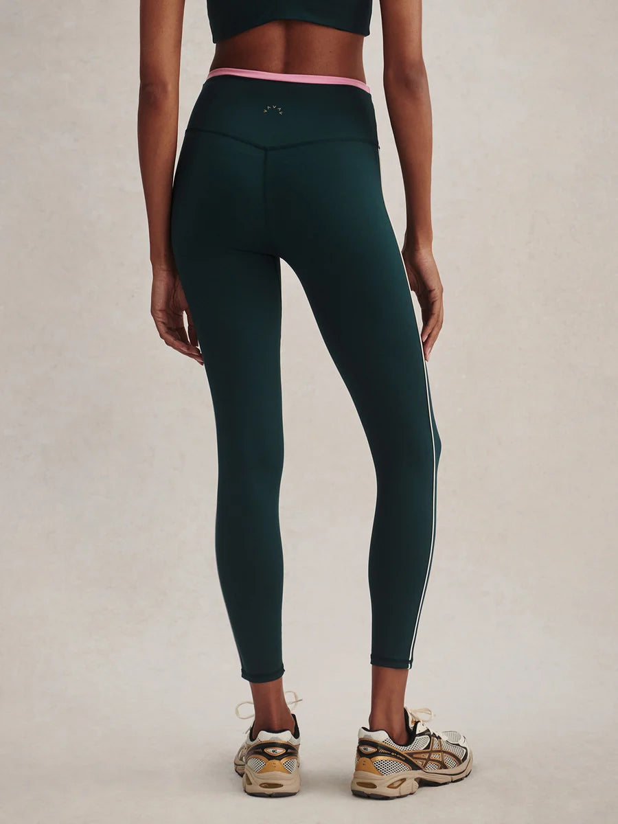 Varley Freesoft Contrast High-Rise Leggings 25" || Ponderosa Pine