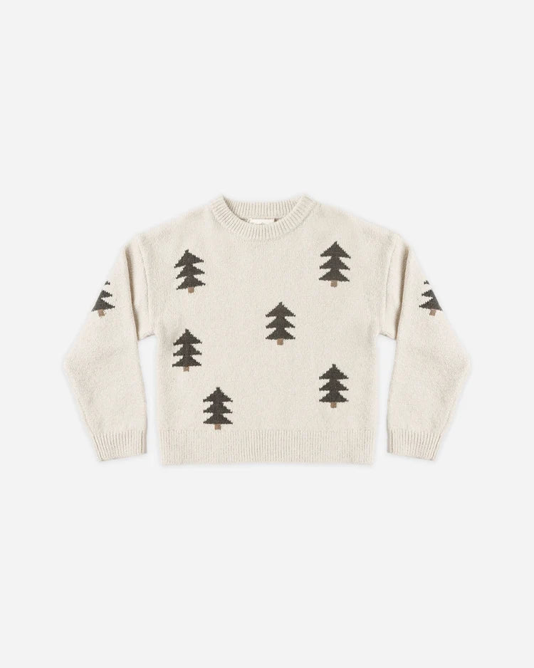 Rylee + Cru Aspen Sweater Tree Jacquard