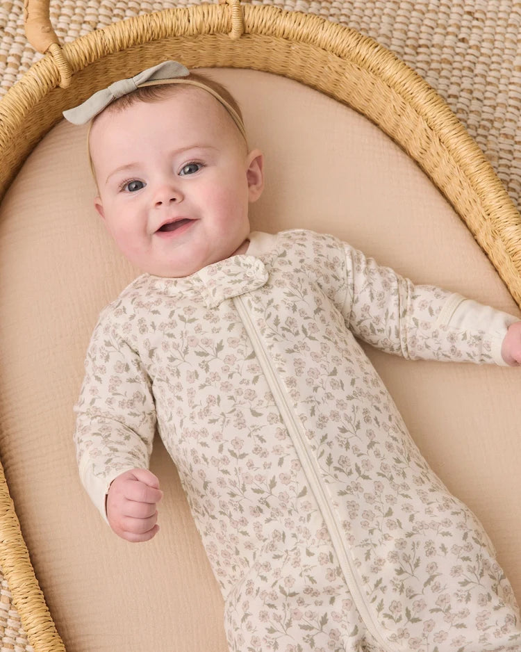 Quincy Mae Sleeper Footie || Floret