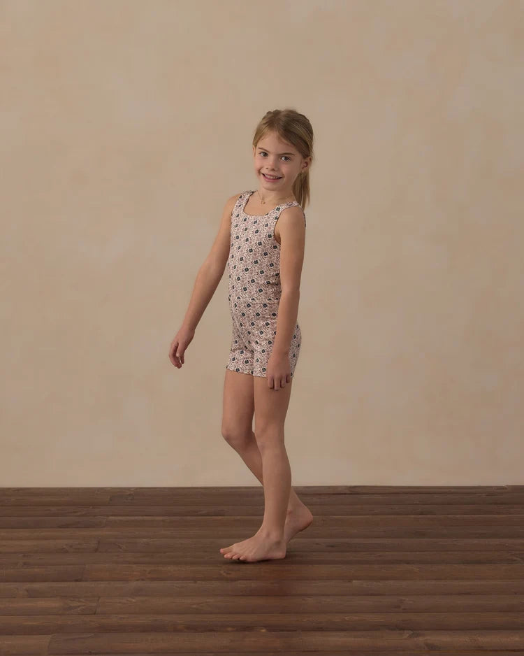 Rylee + Cru Malibu Bodysuit || Blue Primrose