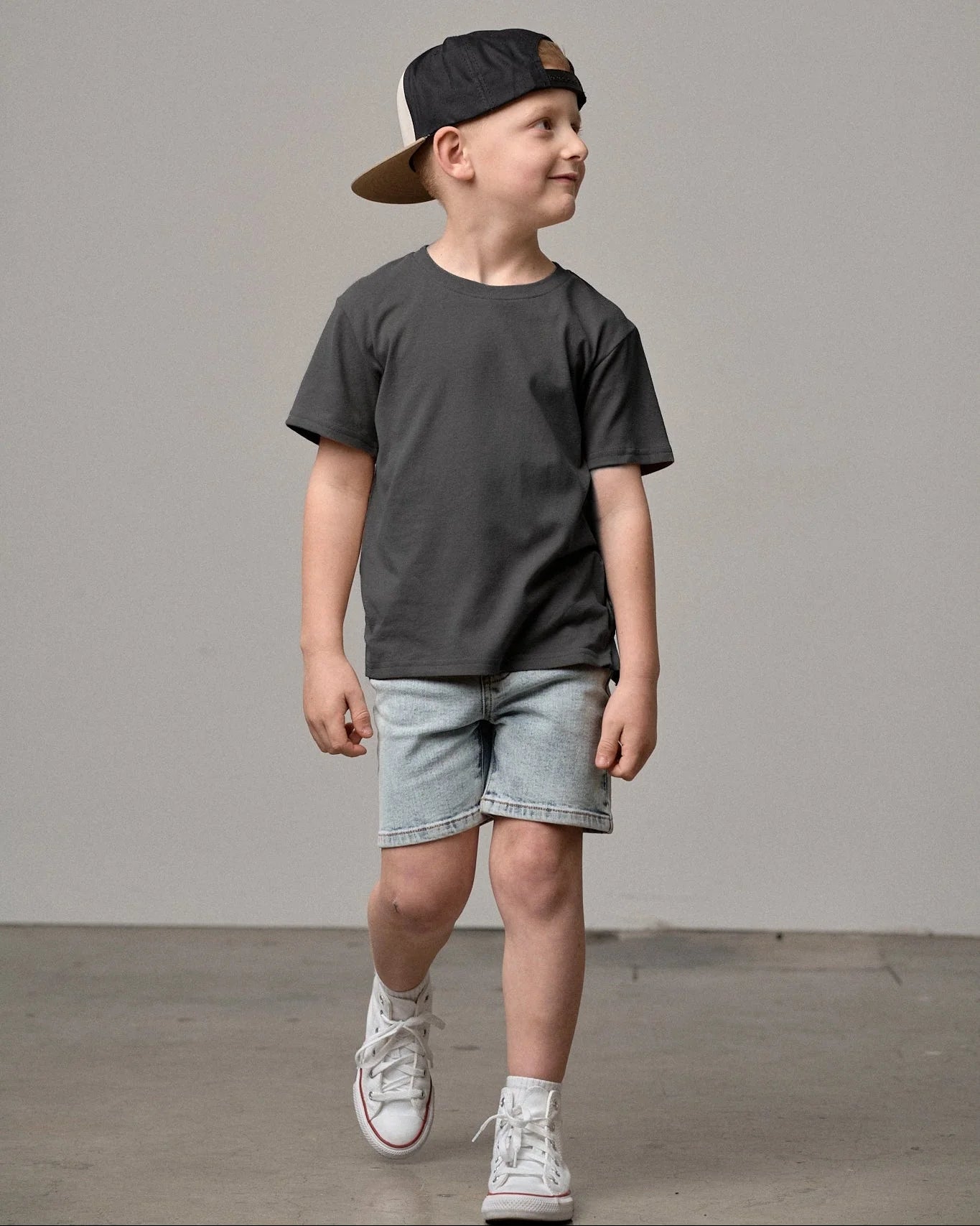 Little Bipsy Elevated Tee || Iron