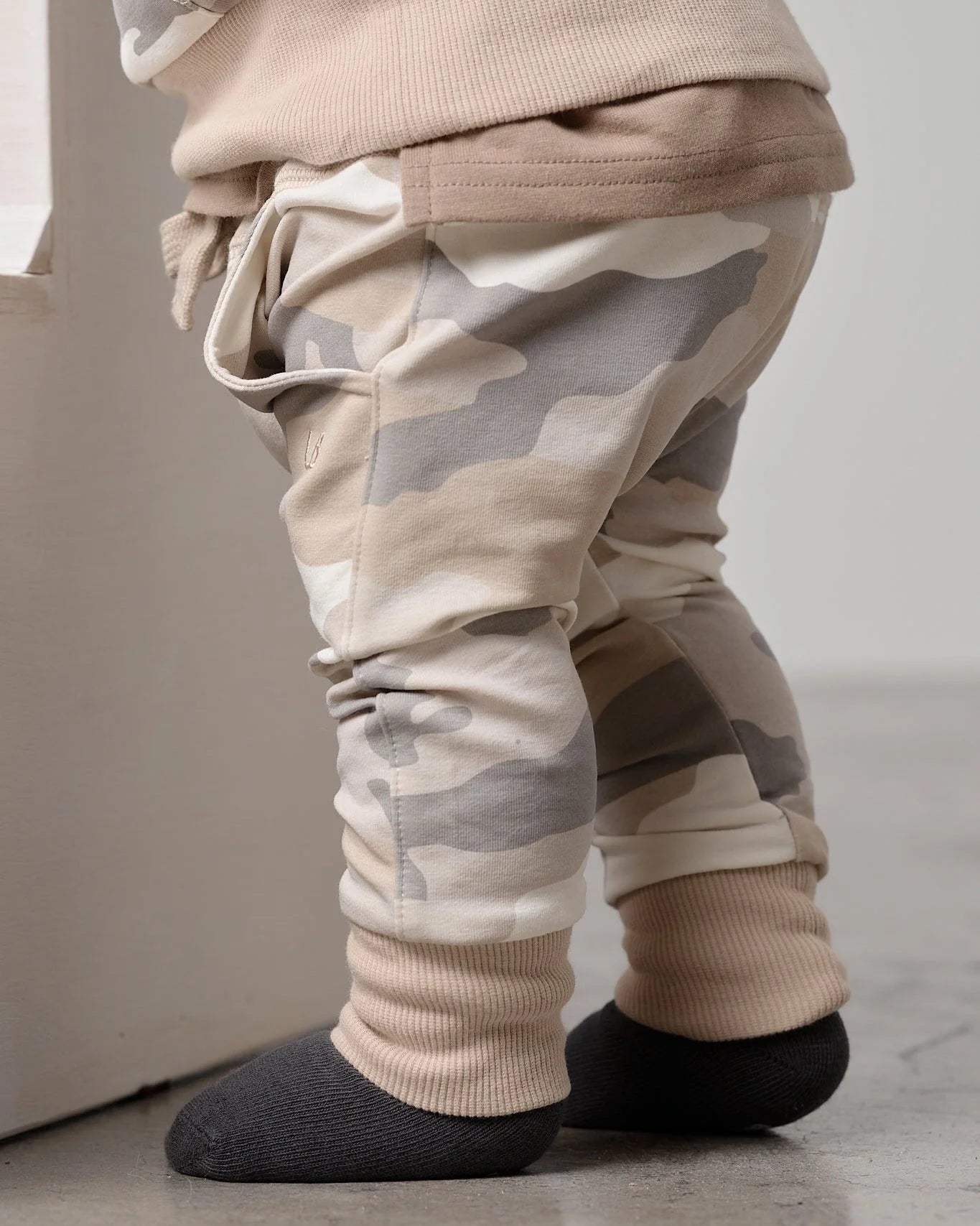 Little Bipsy Jogger || Faded Camo