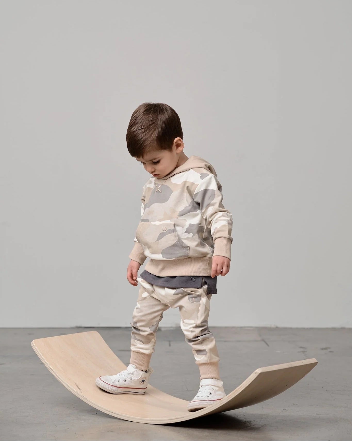 Little Bipsy Jogger || Faded Camo