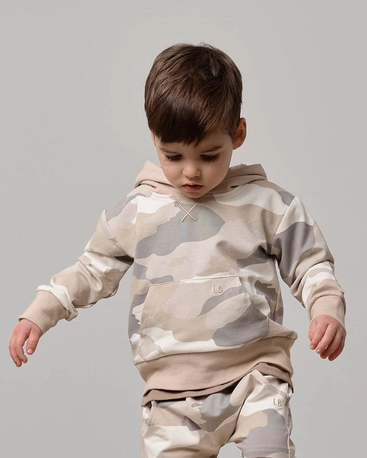 Little Bipsy Hoodie || Faded Camo