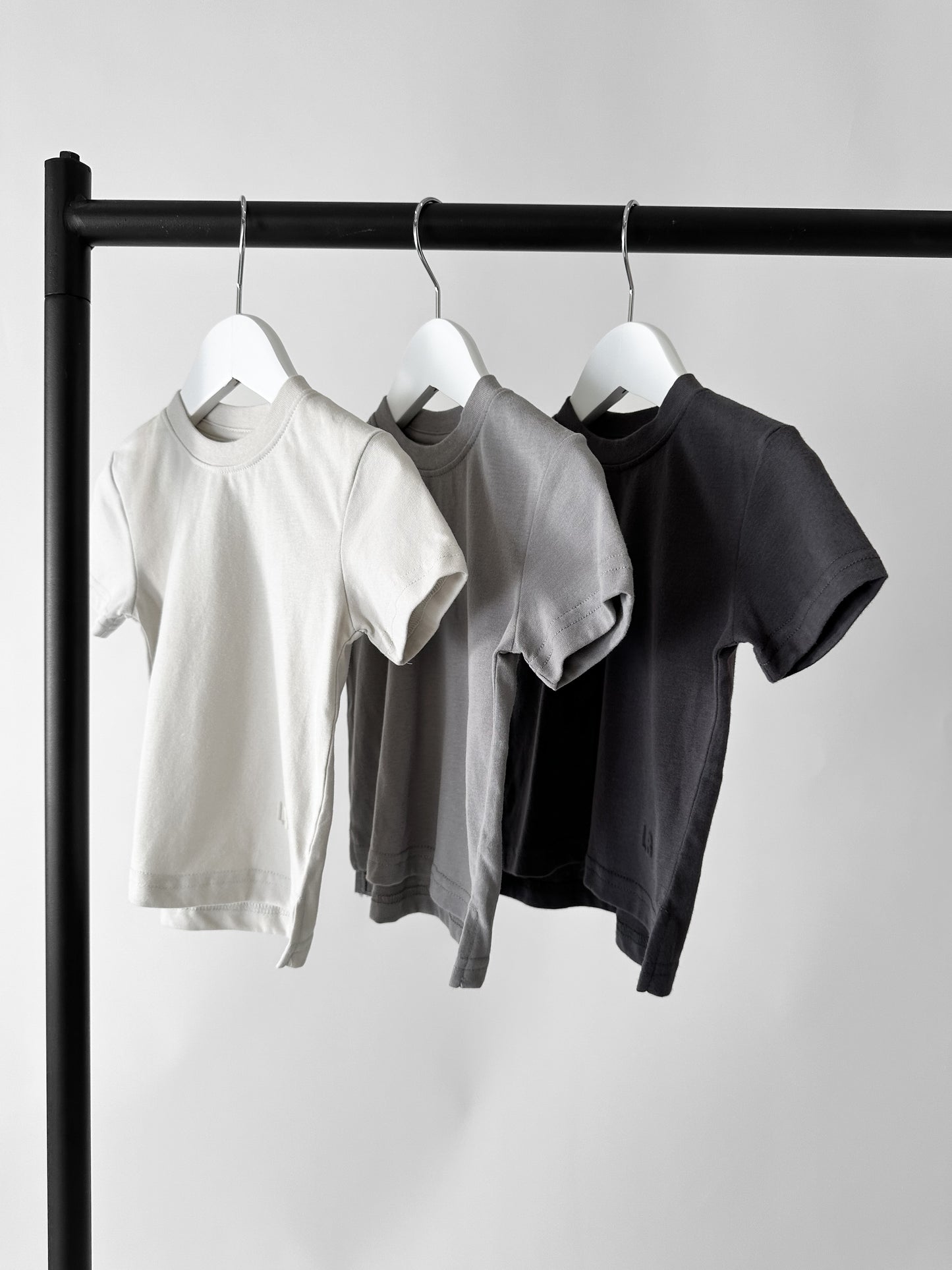 Little Bipsy Elevated Tee 3-pack || Grey