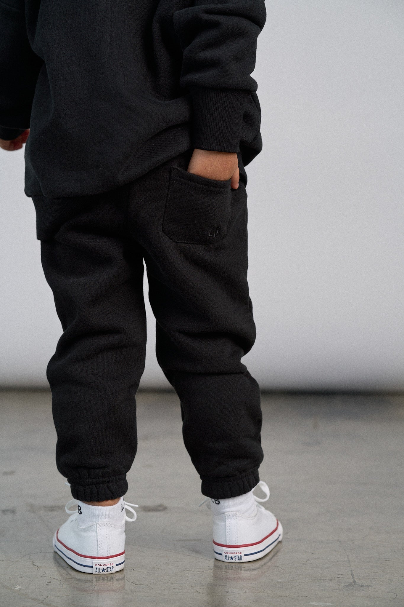 Little Bipsy Elevated Classic Sweatpant || Black