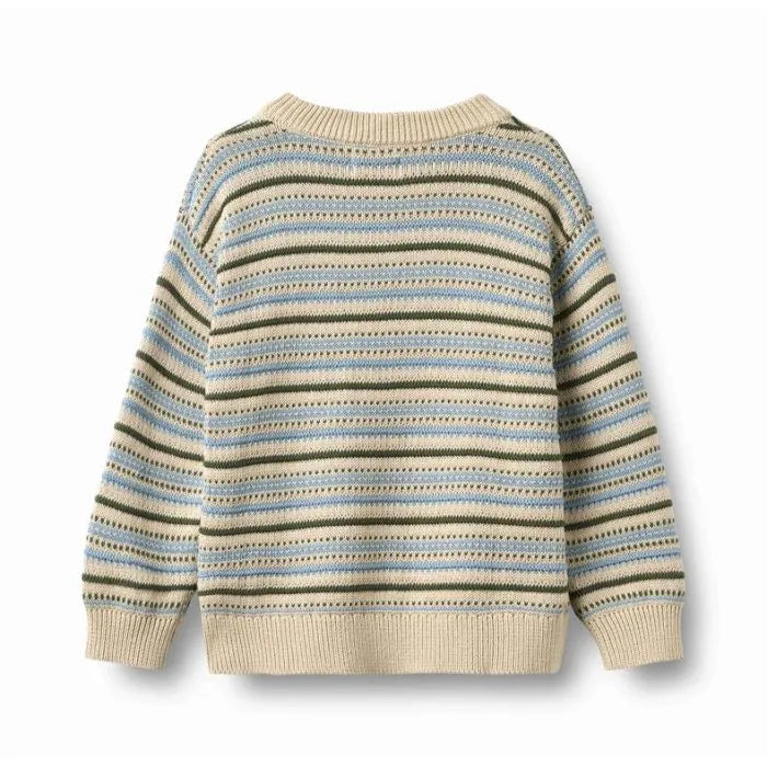 Wheat Kids Harlow Pullover || Offwhite