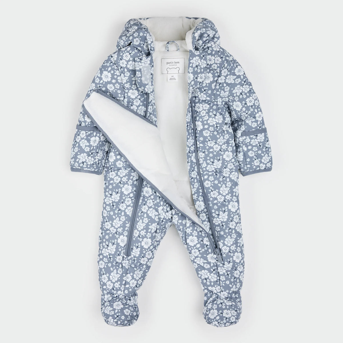 Petit Lem Baby Snowsuit || Primrose