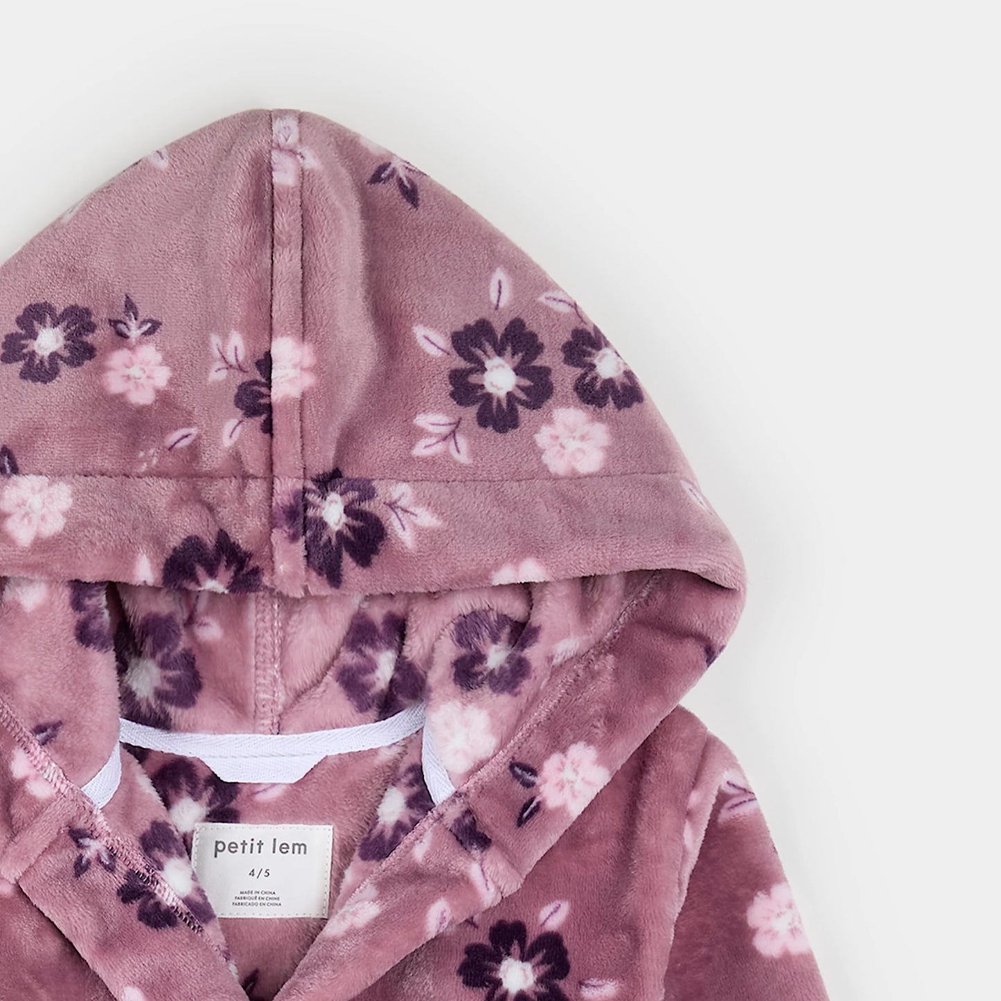 Petit Lem Plush Robe || Floral