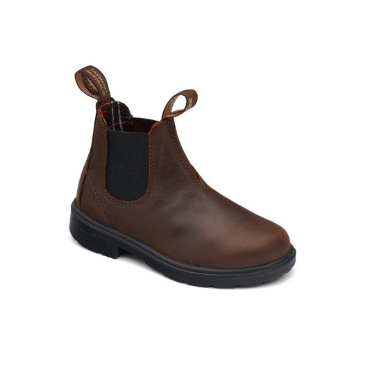 Kids Blundstone Boots || Antique Brown