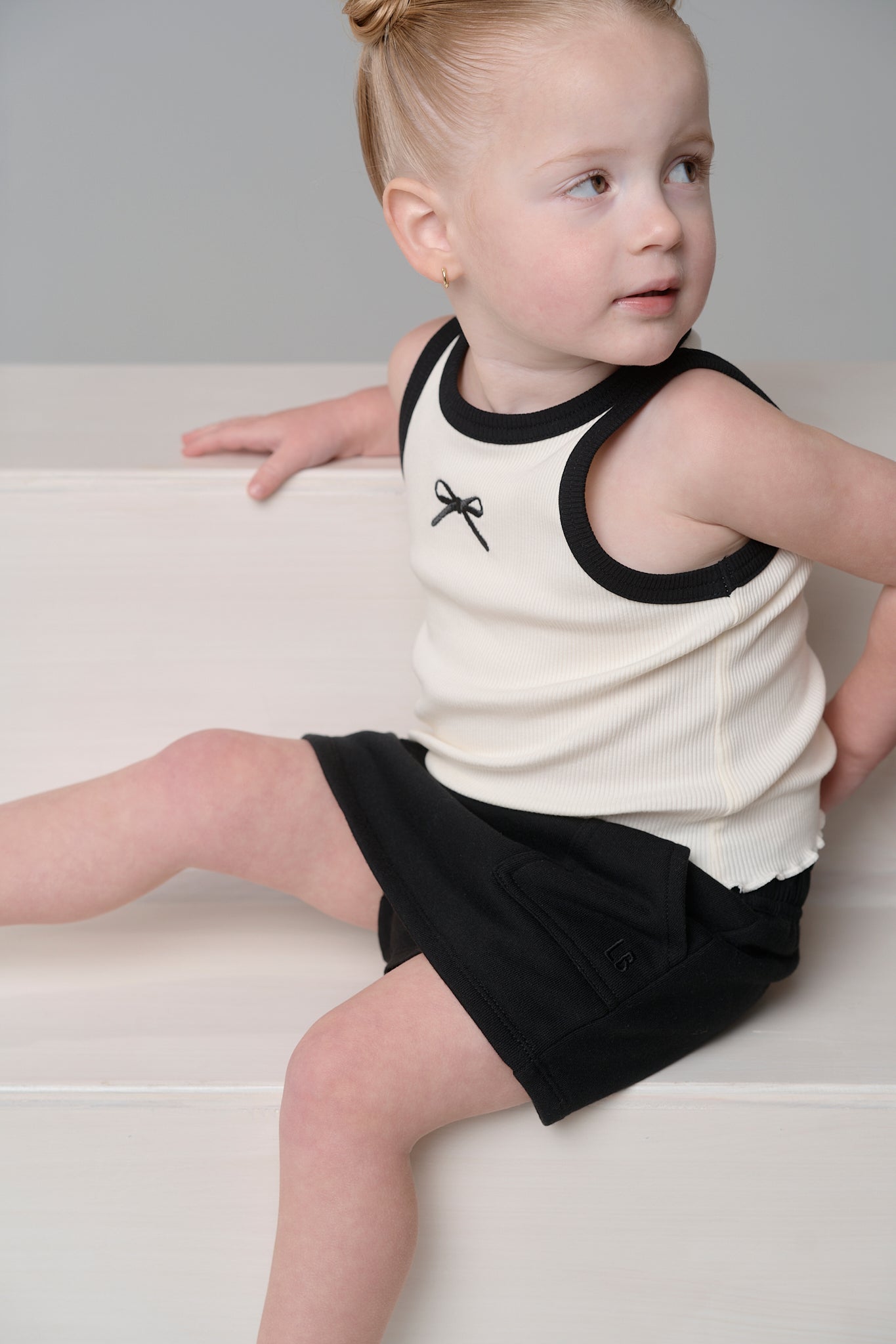 Little Bipsy Skort || Black