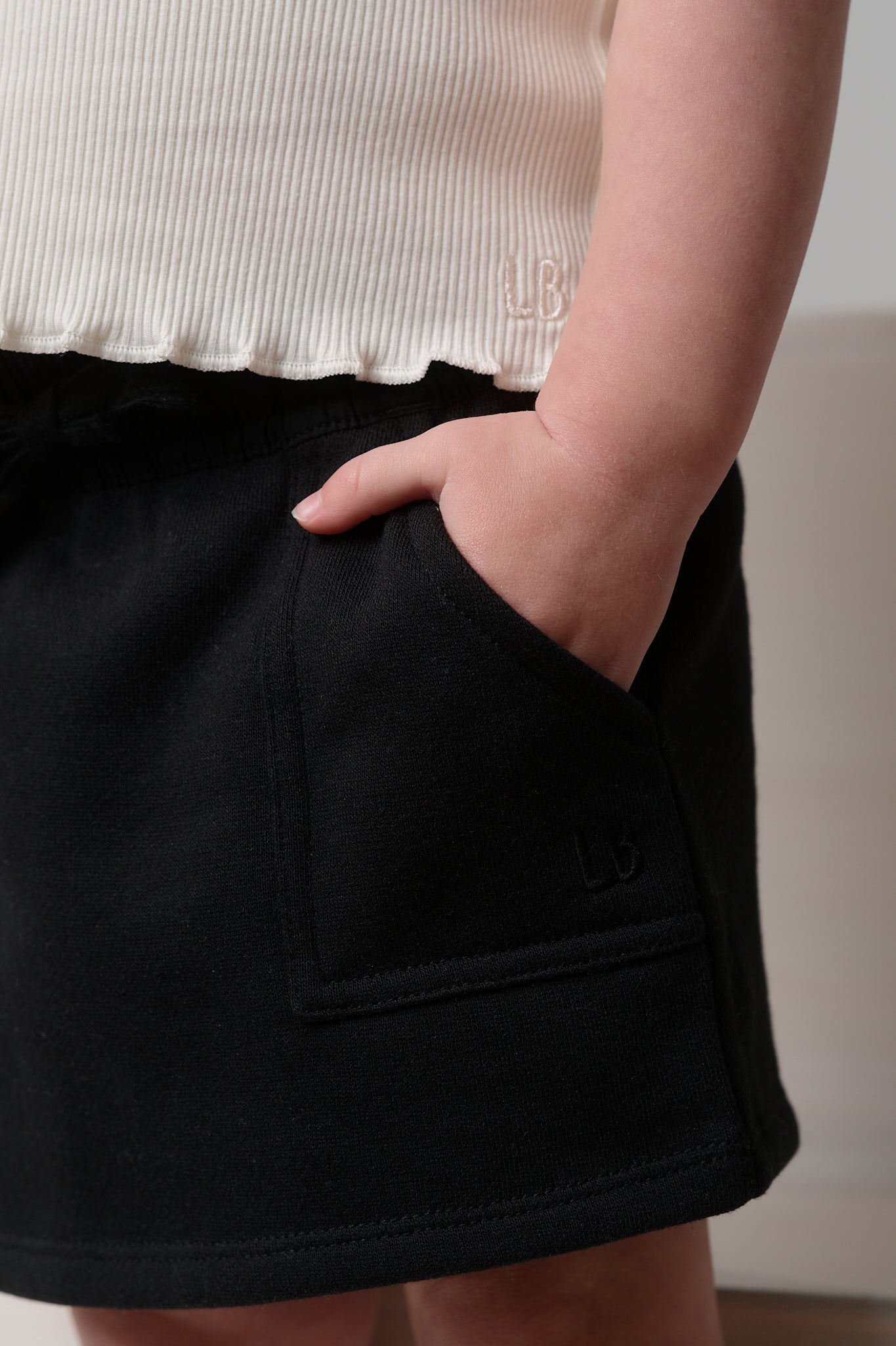 Little Bipsy Skort || Black