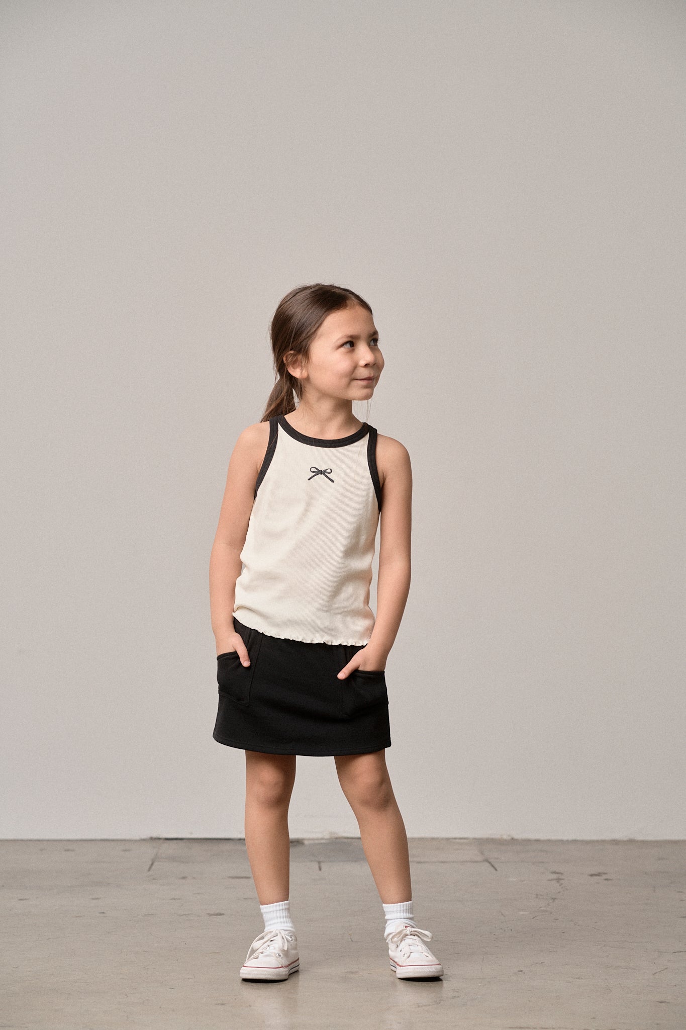 Little Bipsy Skort || Black
