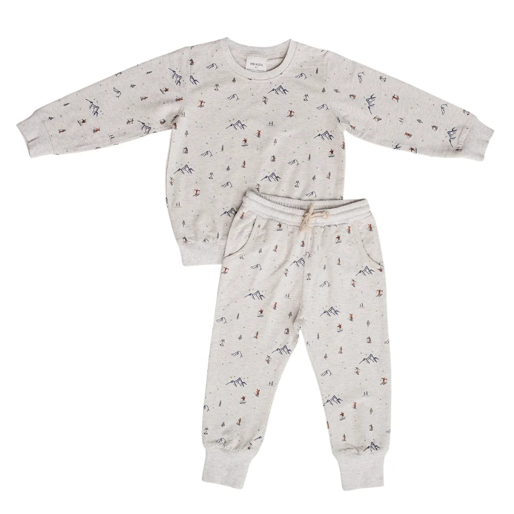 Mebie Baby Skier French Terry Set