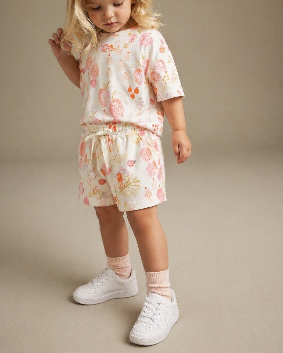 Little Luba Bamboo Short Set || Dreamy Garden