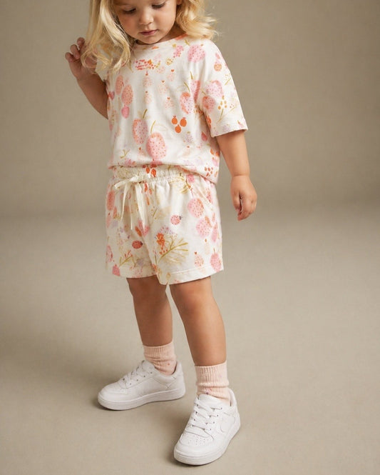 Little Luba Bamboo Short Set || Dreamy Garden