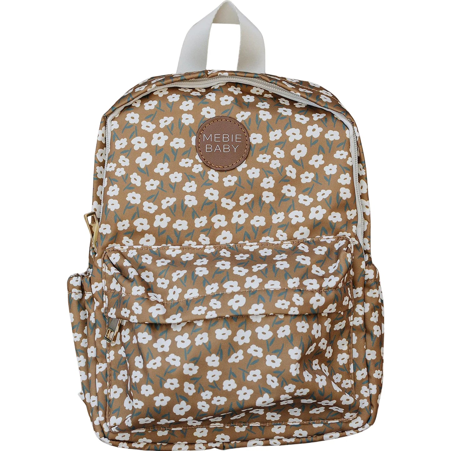 Mebie Baby Mini Backpack || Mustard Floral