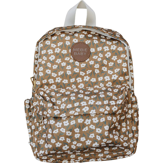Mebie Baby Mini Backpack || Mustard Floral