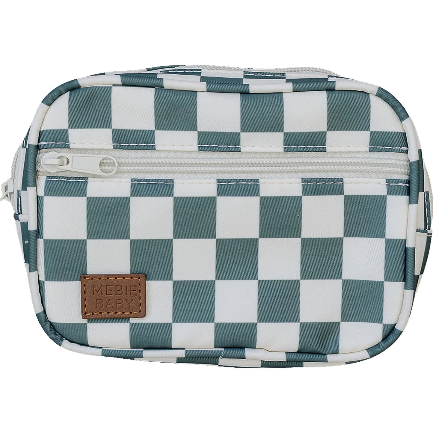 Mebie Baby Mini Fanny Pack || Green Checkered