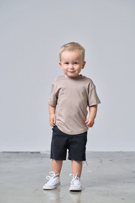 Little Bipsy Oversized Bamboo T-Shirt || Mushroom