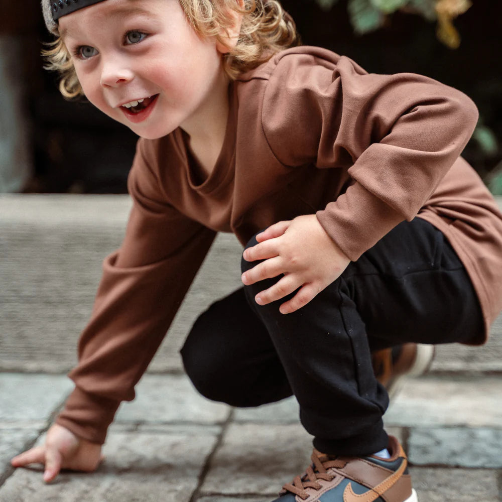 SWIZZ Pocket Long Sleeve || Walnut