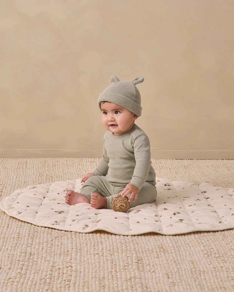 Quincy Mae Waffle Top + Pant Set || Laurel