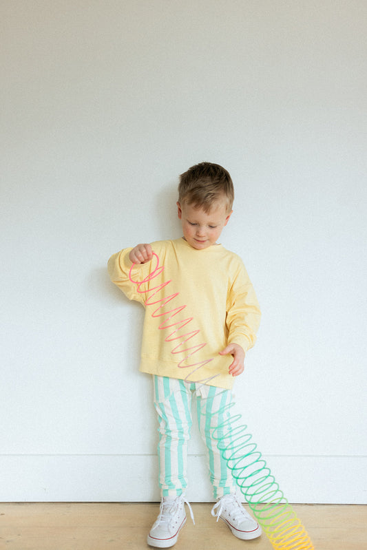 Jax and Lennon Lounge Pants || Cabana Stripe