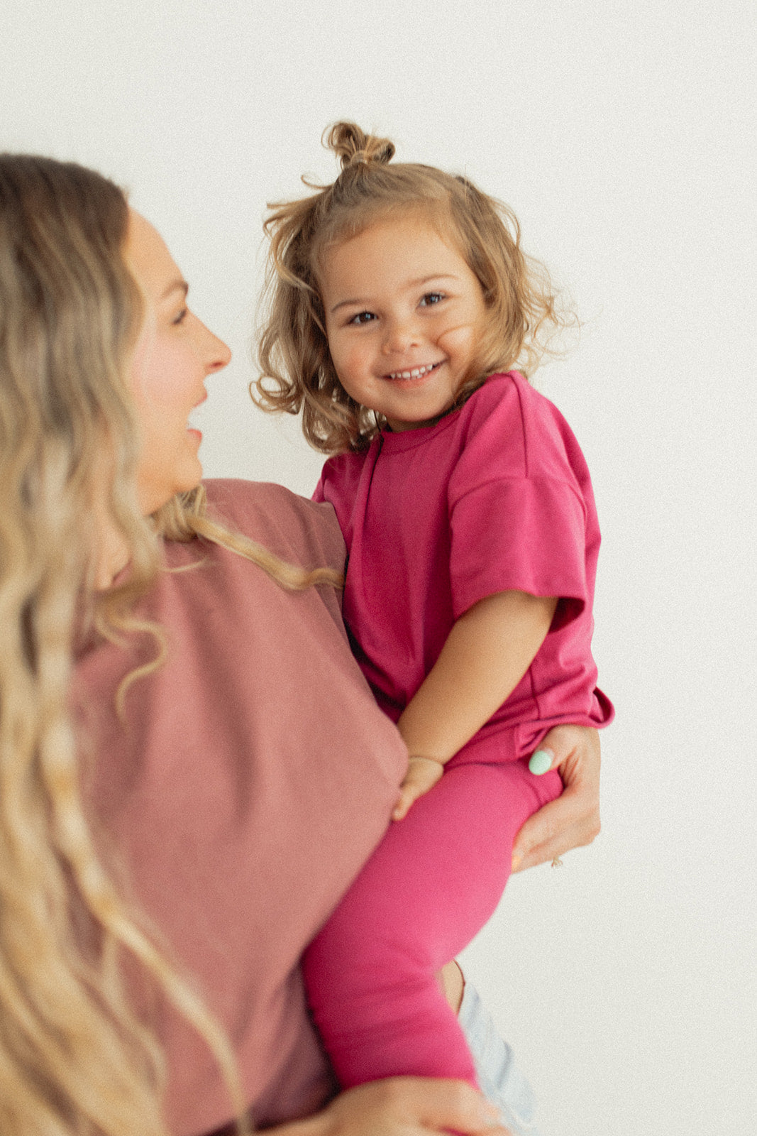 Jax + Lennon Kids Leggings || Rose Hip