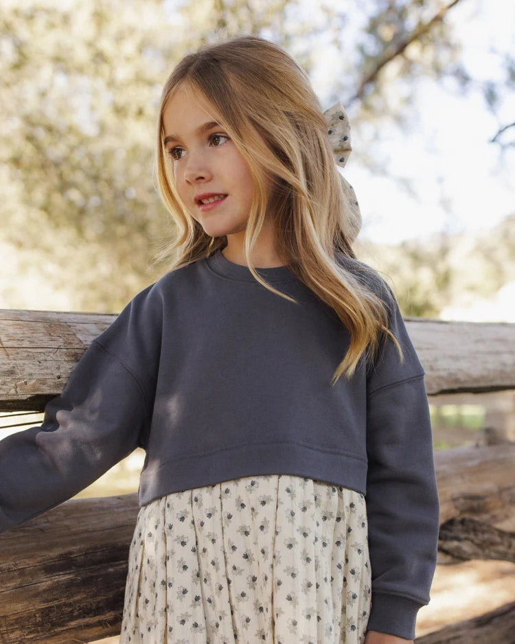 Rylee + Cru Sweatshirt Dress || Vintage Fleur